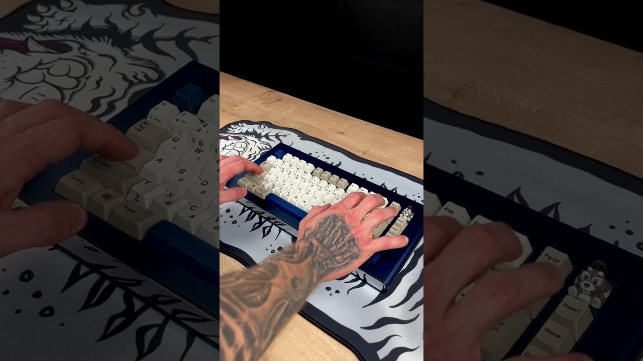 @WindStudio_offical Z75 Typing Test (ePBT 3000 SAT) #mechanicalkeyboard