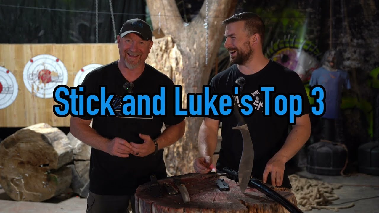 Luke and Stick's Top 3 Picks from the Cold Steel lineup!