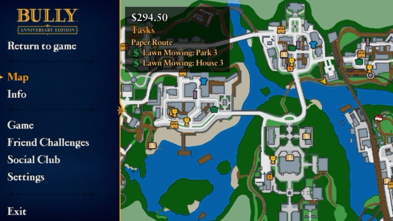 cara buka map di game bully android