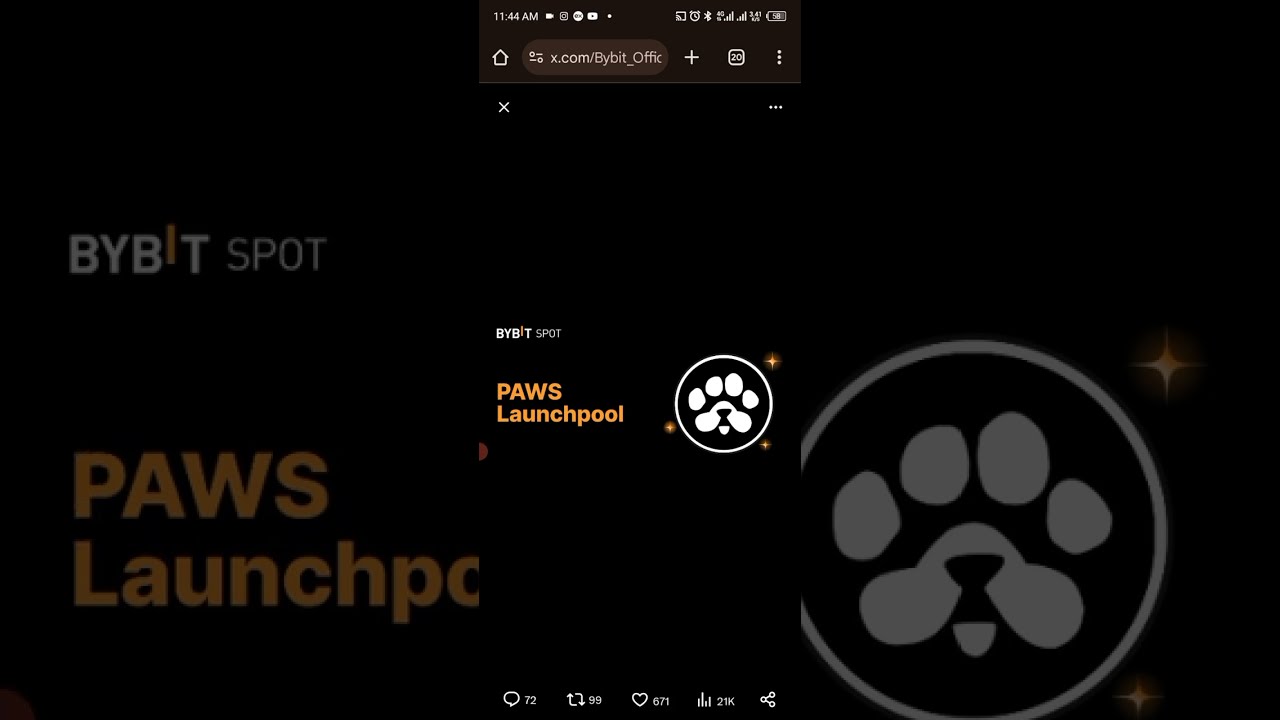 paws trading to start on bybit || paws listing on bybit #paws || paws claiming updates