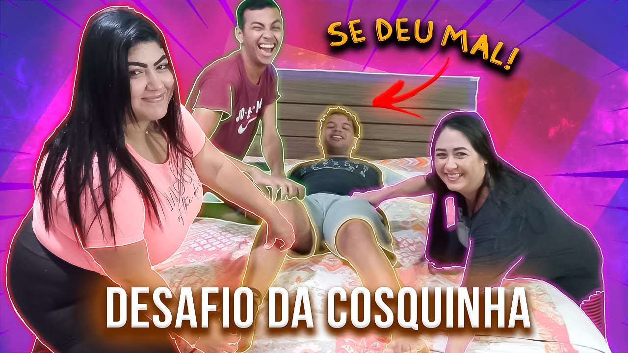 TENTE NÃO RIR! - DESAFIO DA CÓCEGAS
