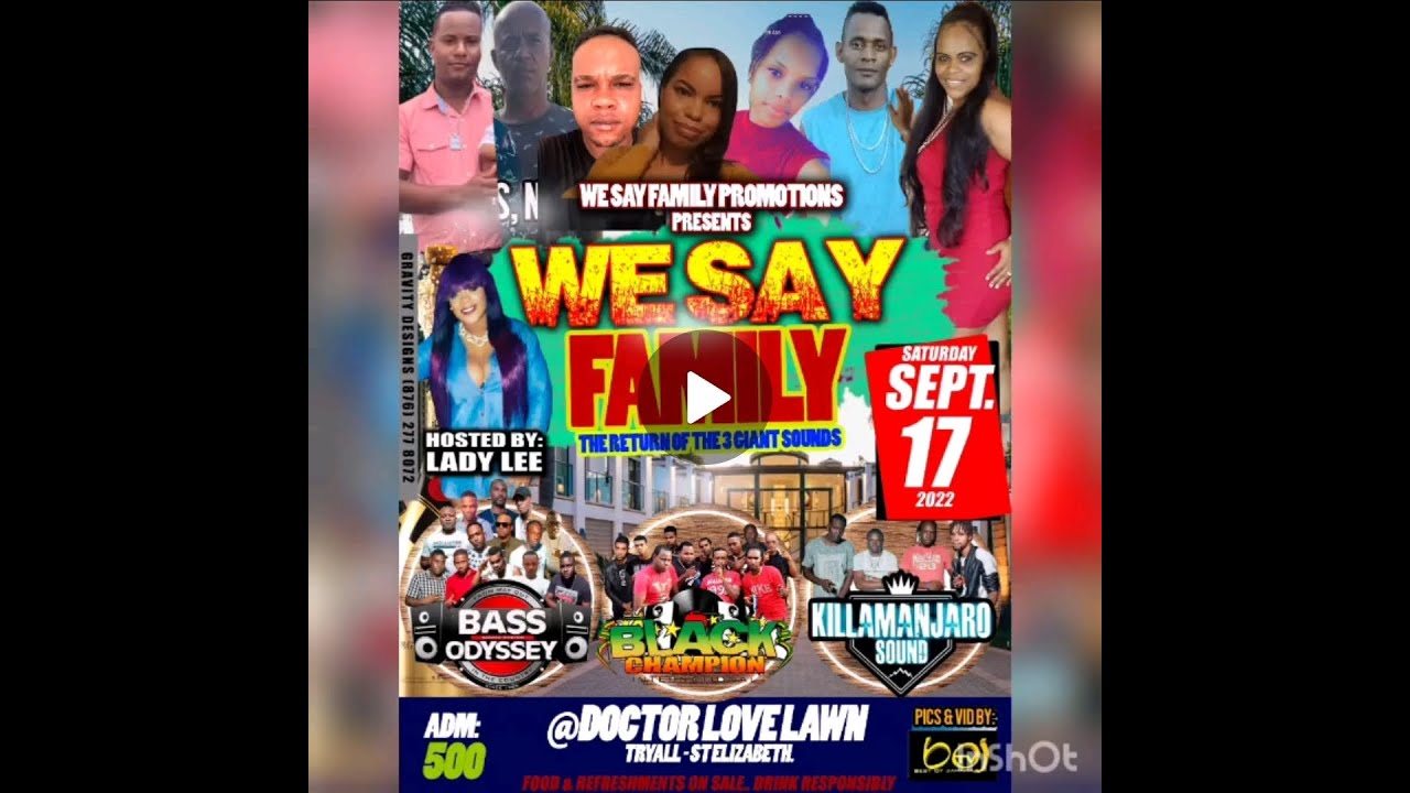 Black Champion Bass odyssey kilaman jarol tryall st bess We say family 09/17/2022