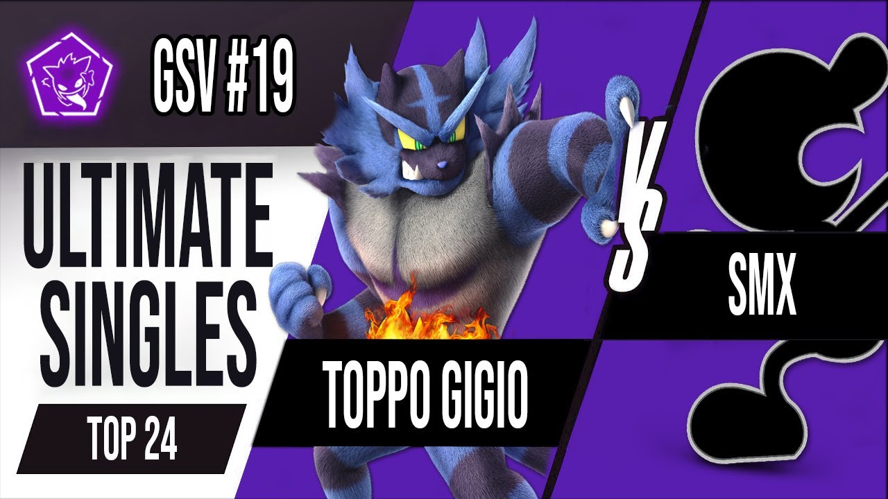 GSV #19 - Top 24 - Toppo Gigio (Incineroar) Vs SMX (Mr G&W) Smash Ultimate Lima Perú