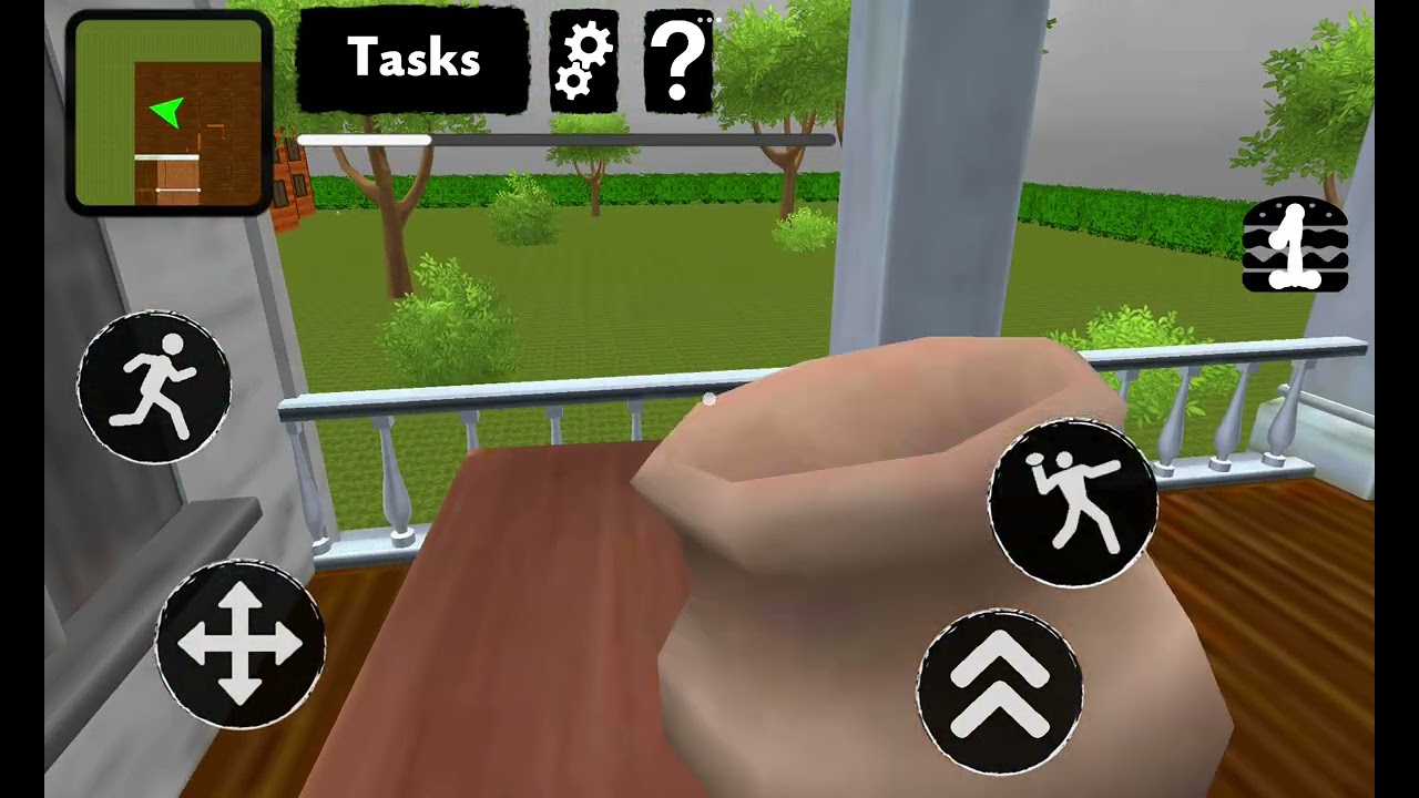 Clown Neighbor escape level 8