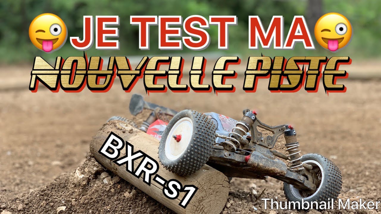 HOBBYTECH BXR-S1 /TEST NOUVELLE PISTE !!