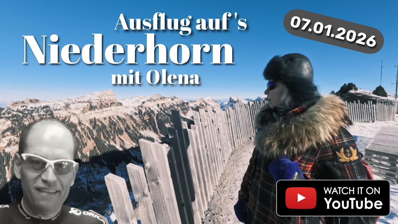 Ausflug aufs Niederhorn