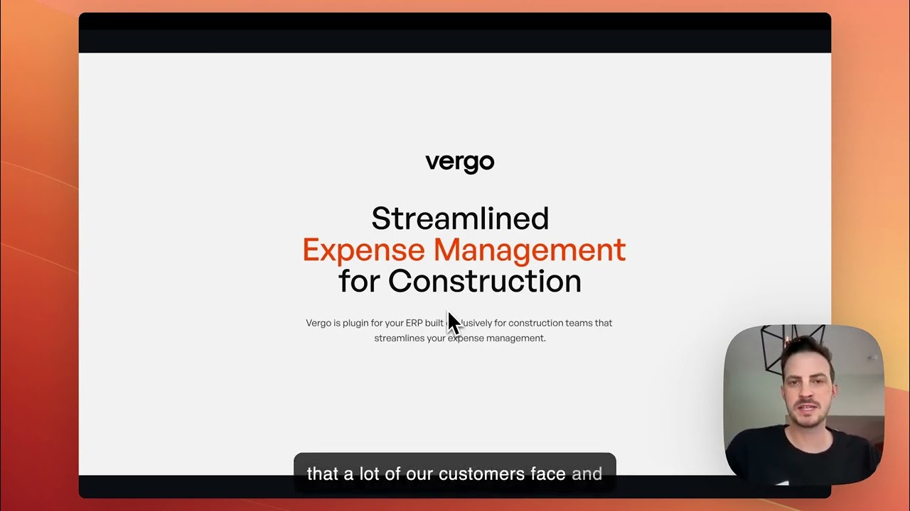 Vergo Expense Management Module