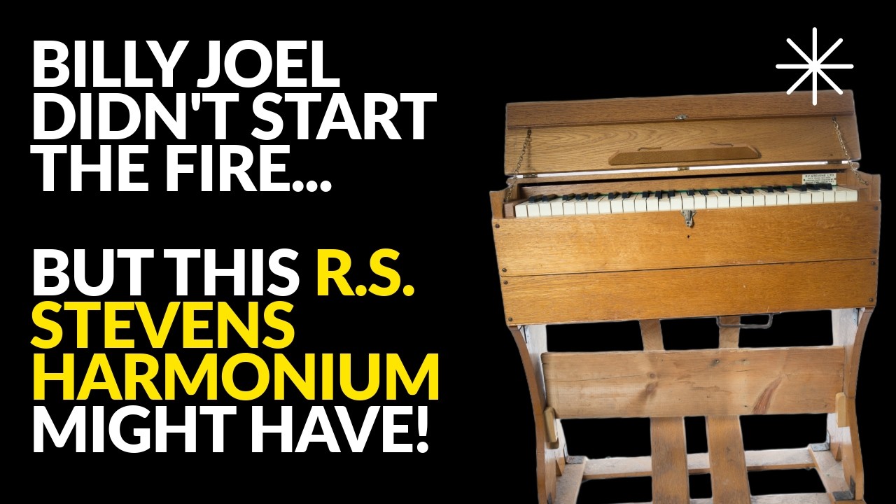 R.S. Stevens Portable Harmonium