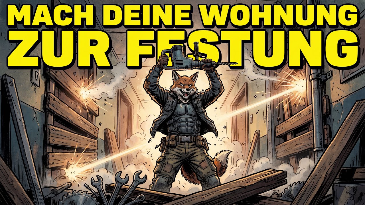 Wohnung zur Festung machen: 4 knallharte Prepper-Tricks!