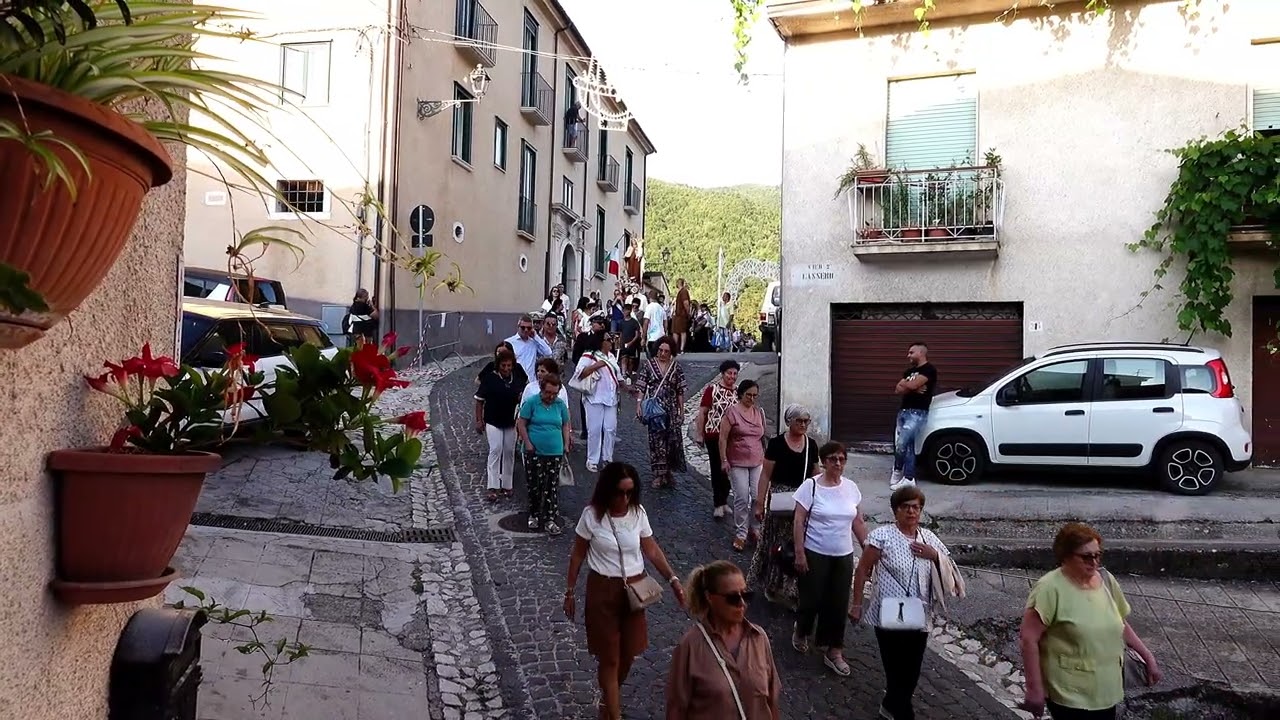 Padula - 20 Luglio 2025 Processione della B.V. Maria del Carmine