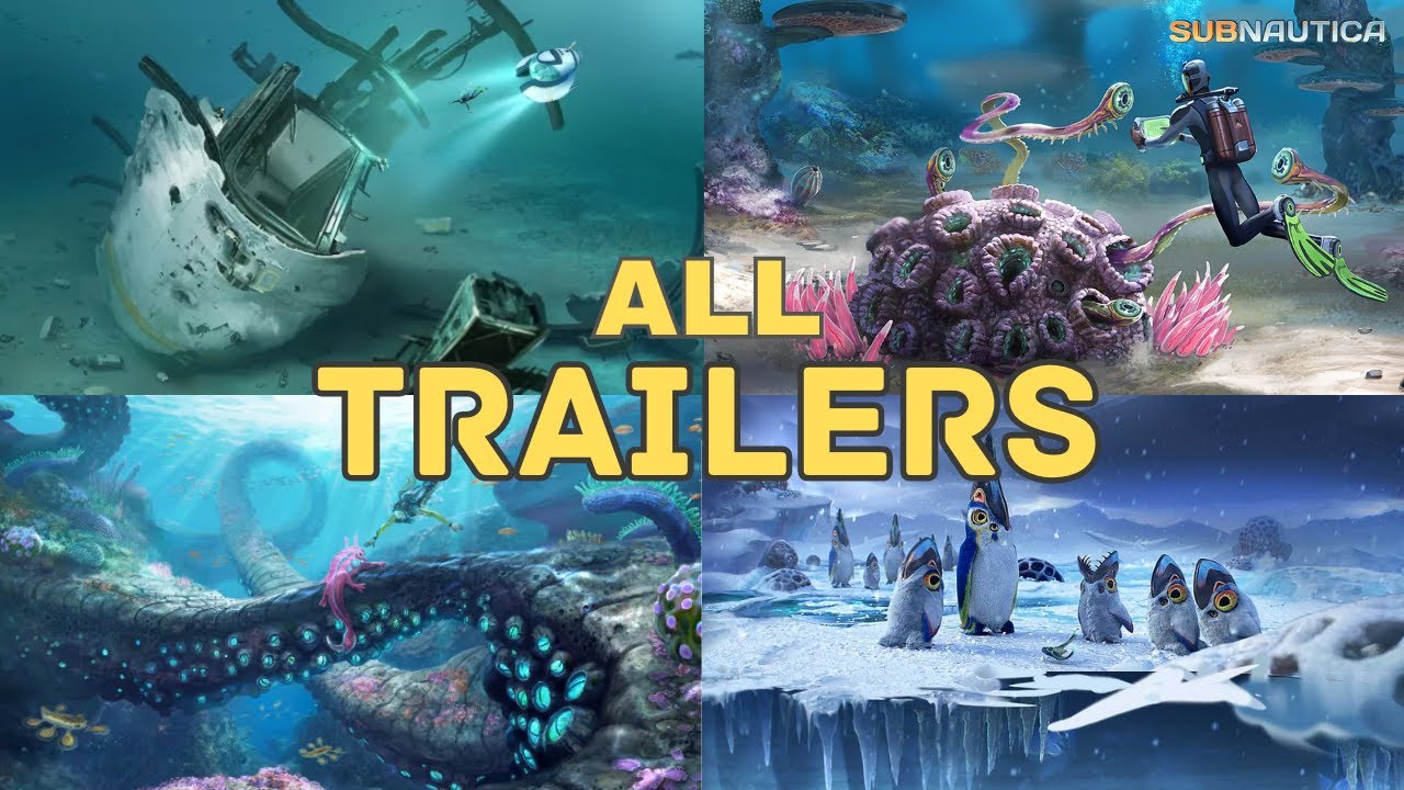Every Subnautica Trailer in Order!