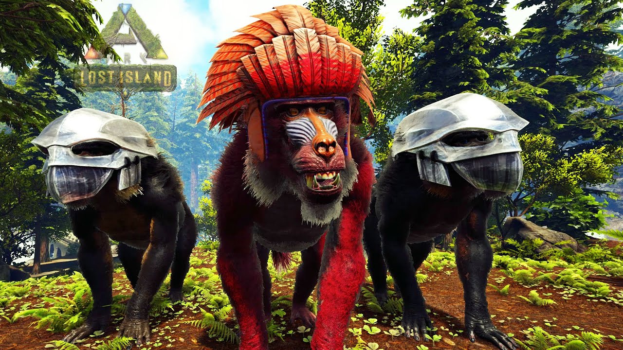 OFERTA MALVADA DEL REY DE LOS SIMIOS... y expulsando a los &uacute;ltimos dinopithecus ARK La Isla Perdida