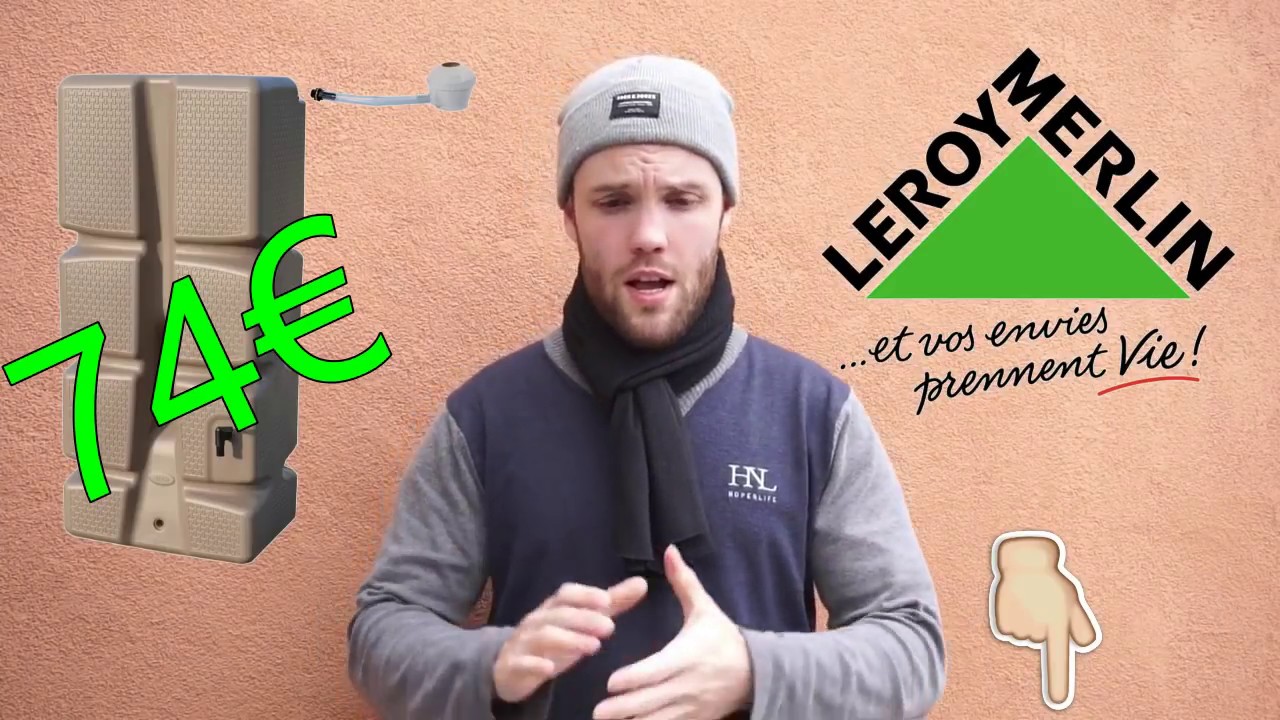 [🛠TUTO🛠] INSTALLER UN RÉCUPÉRATEUR D'EAU 💧 EDA 310 LITRES 💧