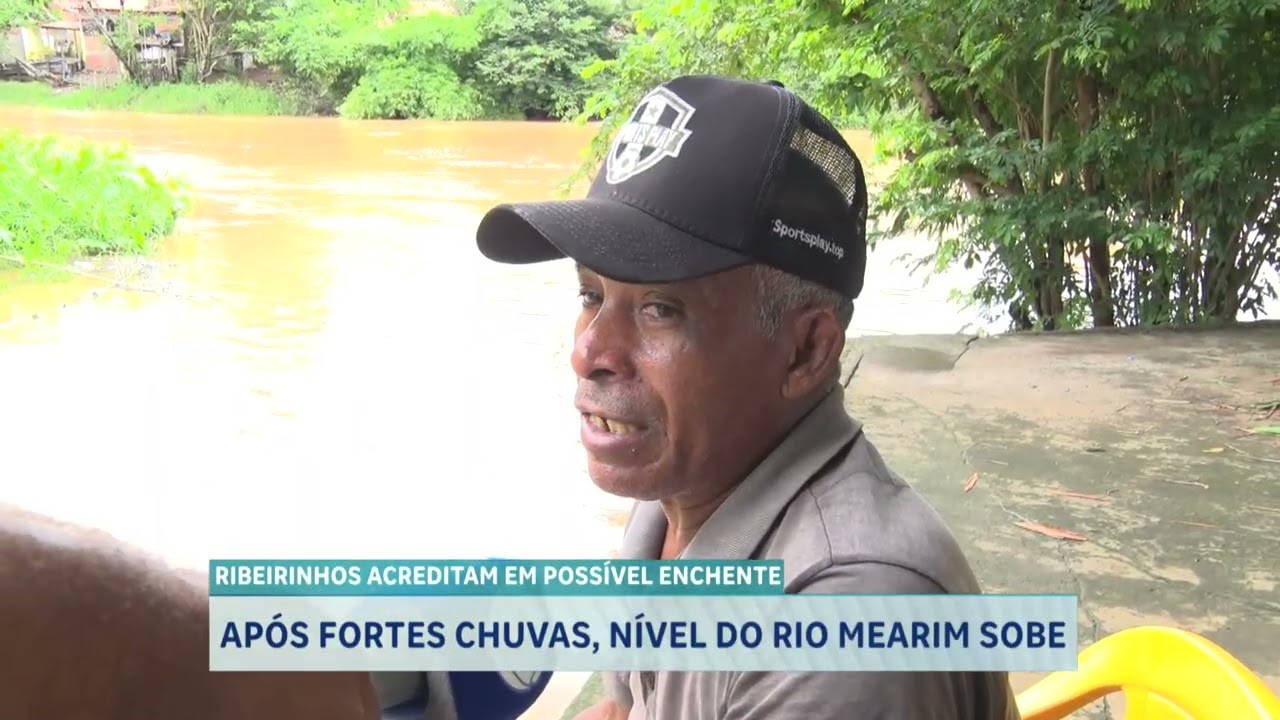 APÓS FORTES CHUVAS, NÍVEL DO RIO MEARIM SOBE    RIBEIRINHOS ACREDITAM EM POSSÍVEL ENCHENTE
