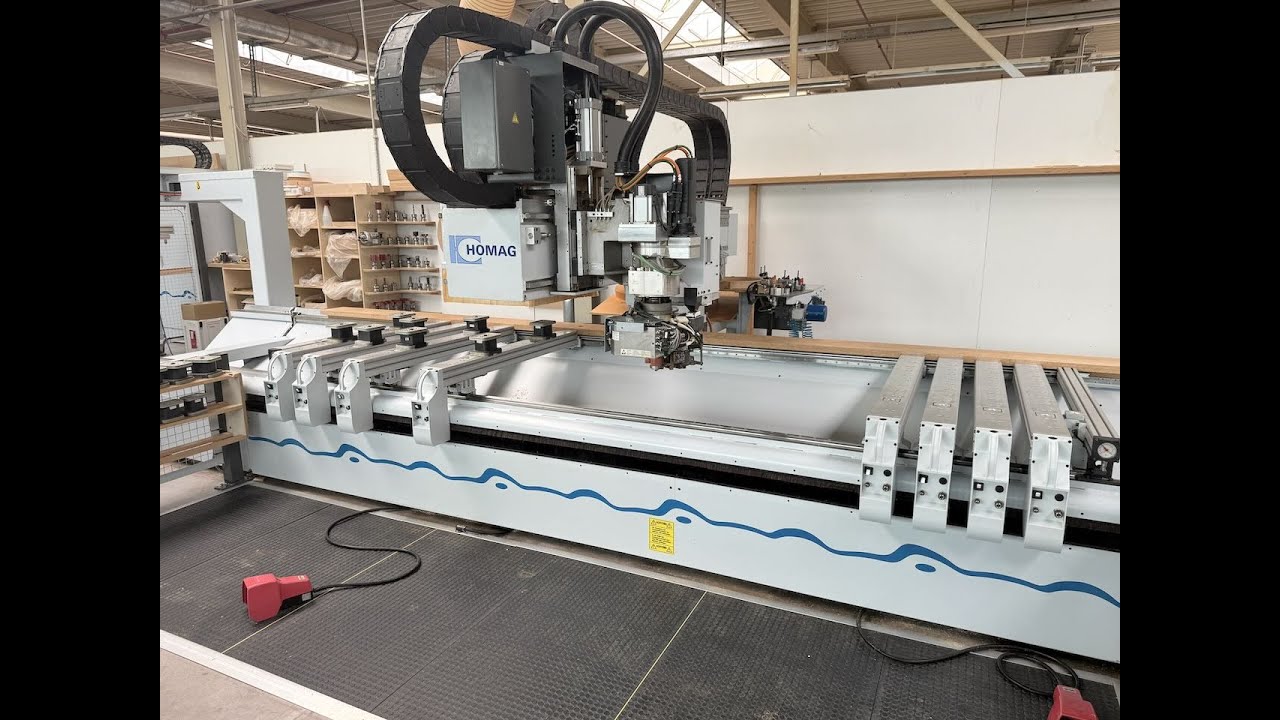 CNC Homag BAZ 322 / 40 with edge banding and loader