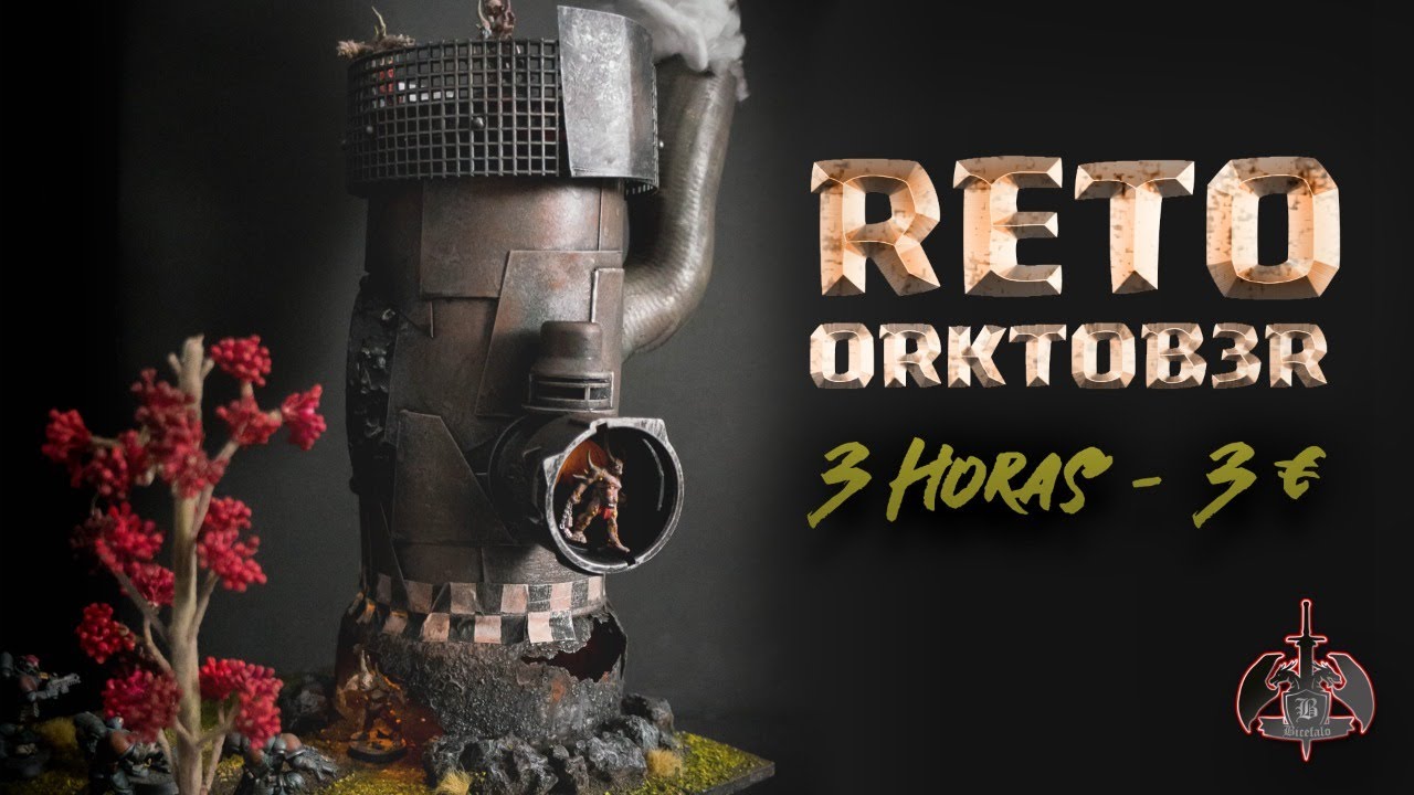 Reto Orktober - Escenografía Scratch Build - 3 horas y con menos de 3 euros