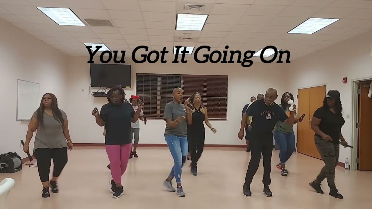 You Got It Going On Line Dance
