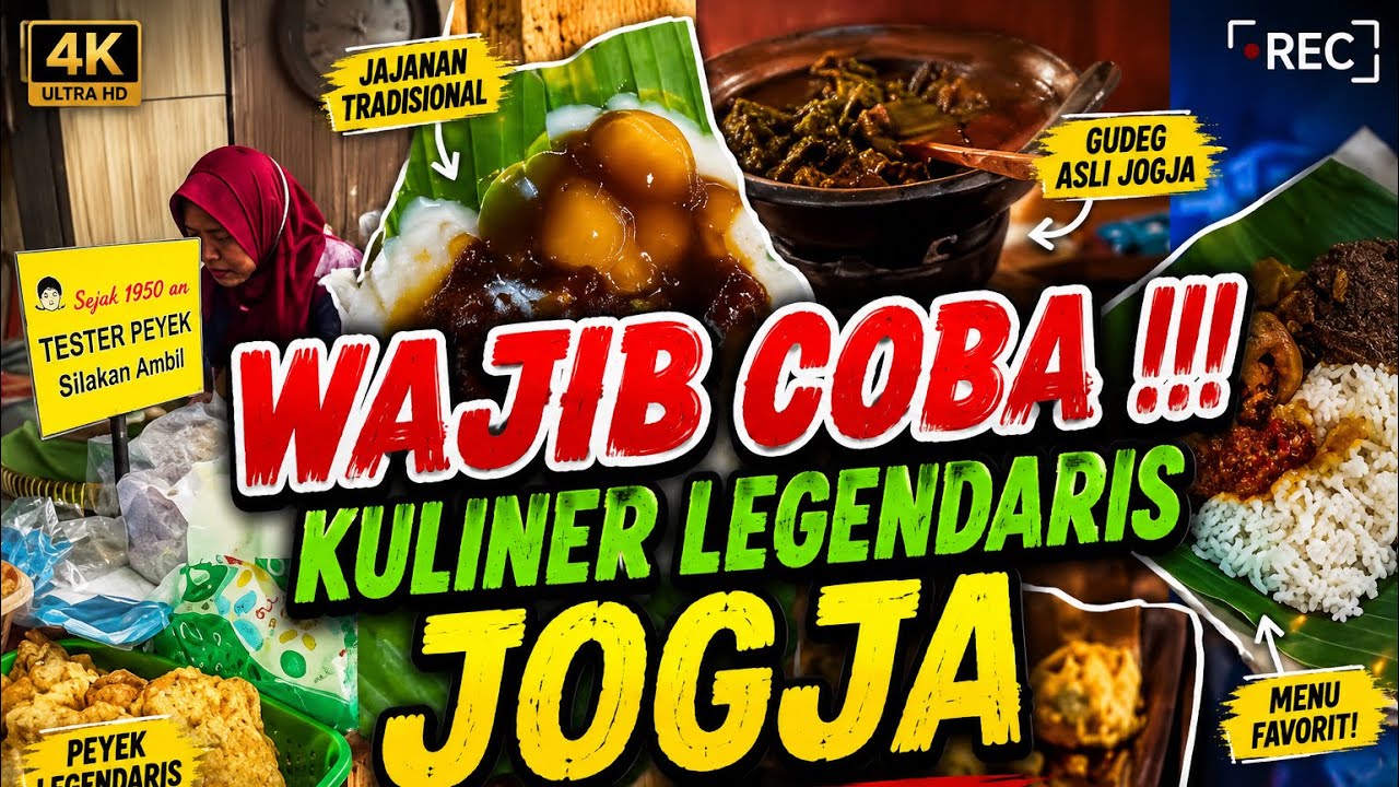 WISATA KULINER LEGENDARIS DI JOGJA !!!