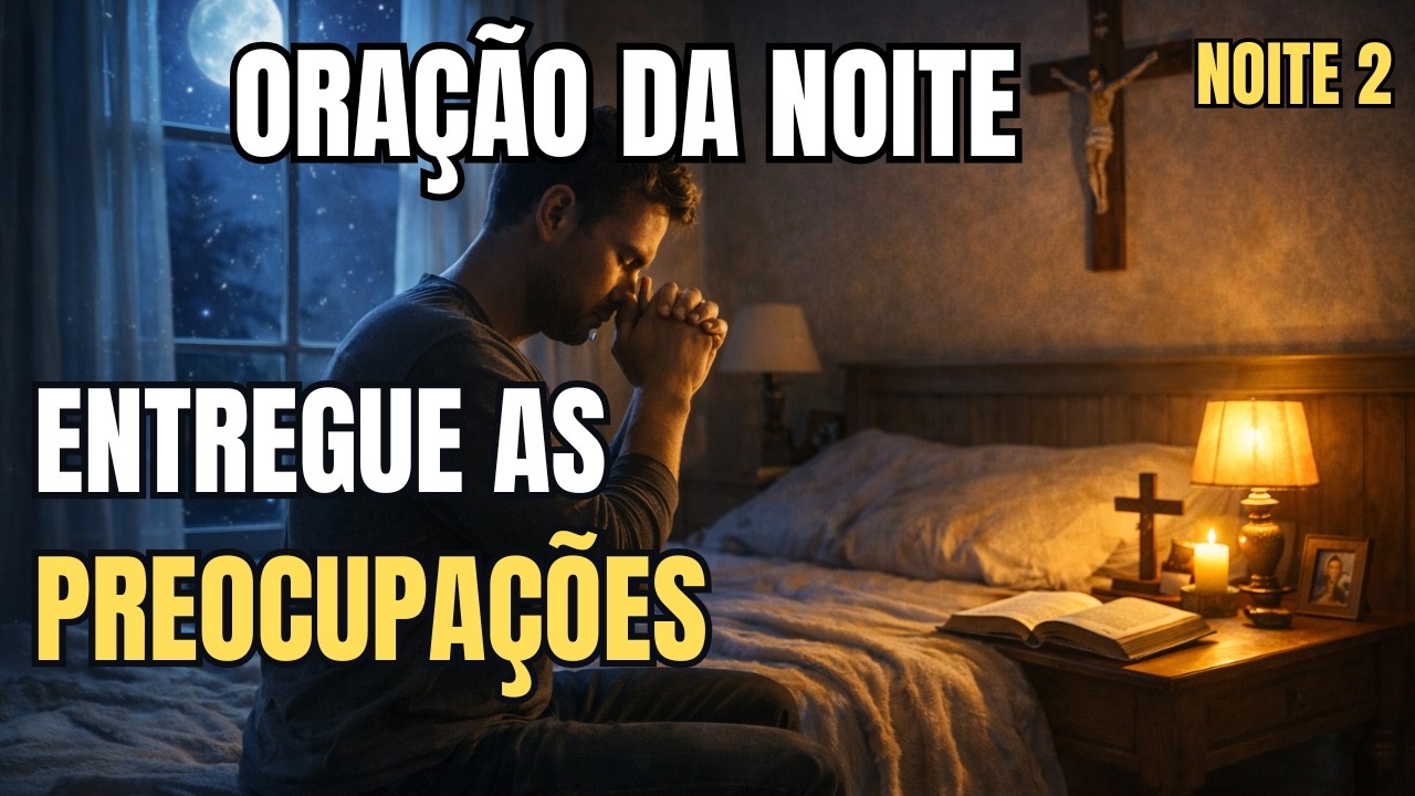 Oração da Noite para Entregar as Preocupações a Deus | Noite 2