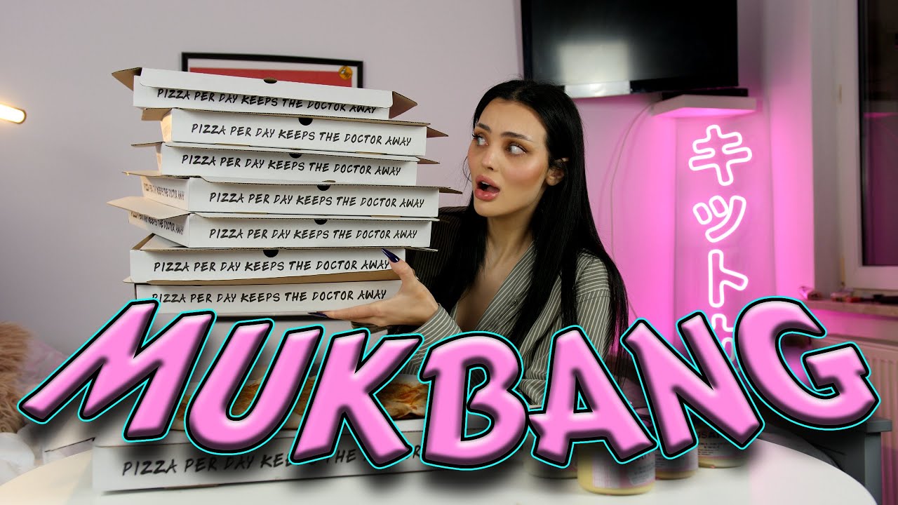 Jak prawie umarłam przez papryczke chilli | TEST PIZZY MUKBANG