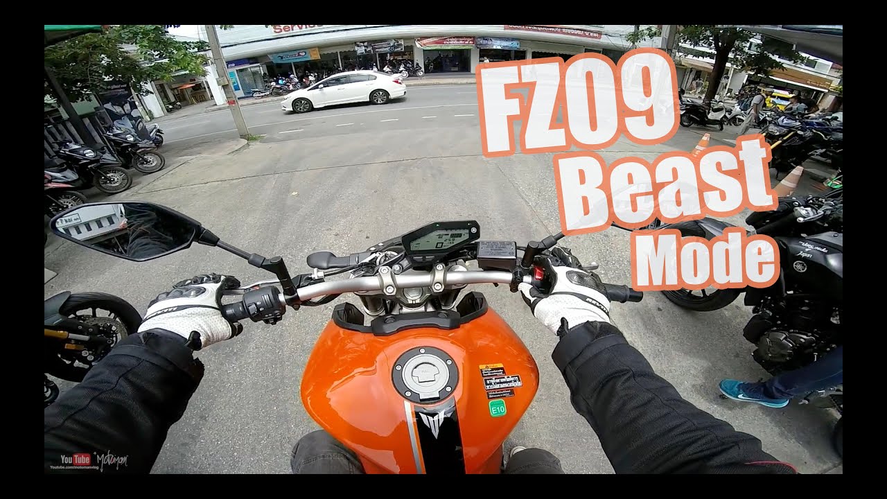 2016 Yamaha FZ-09 (MT-09) First Ride  -  Beast Mode On
