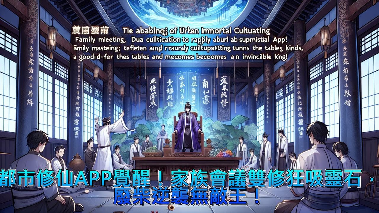 【都市修仙小說】 《都市修仙APP覺醒！家族會議雙修狂吸靈石，廢柴逆襲無敵王！》 #都市修仙 #系統流 #後宮爽文 #雙修流 #小說 #有聲書 #原創