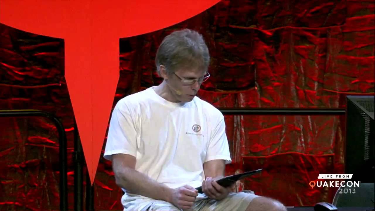 John Carmack's keynote at Quakecon 2013 part 3