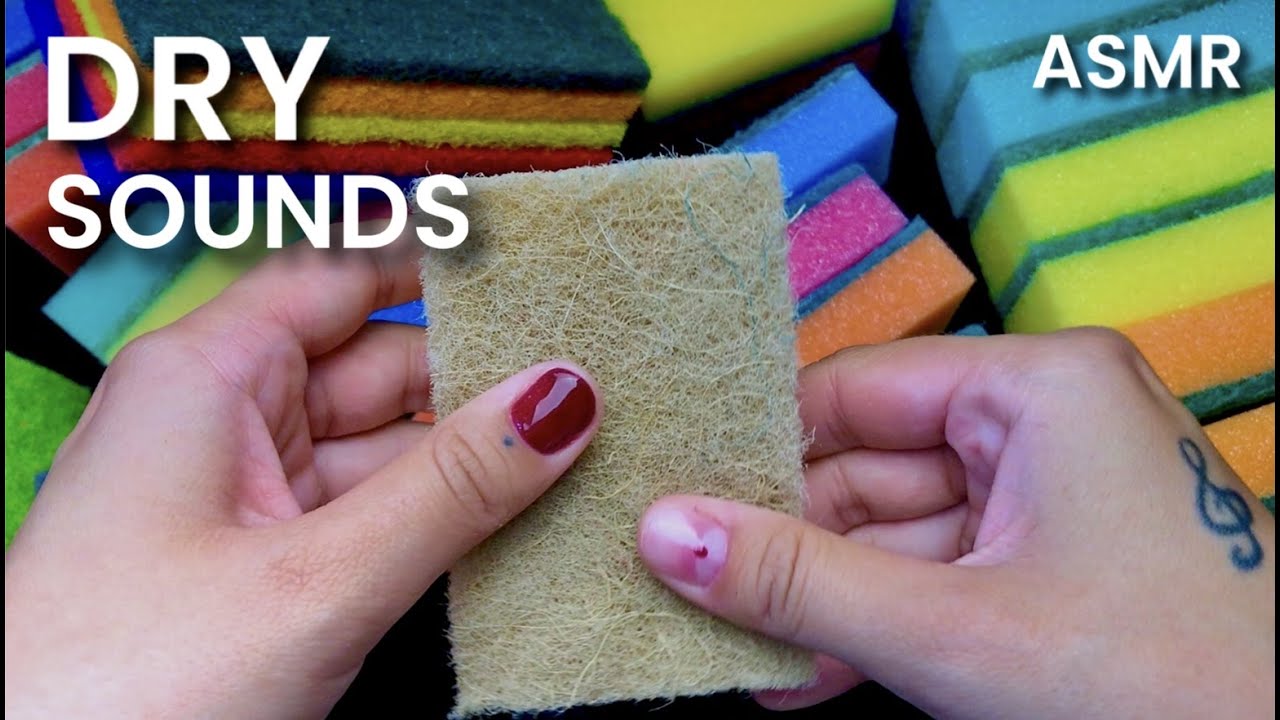 Lots of new kitchen sponges! | Dry sounds | ASMR