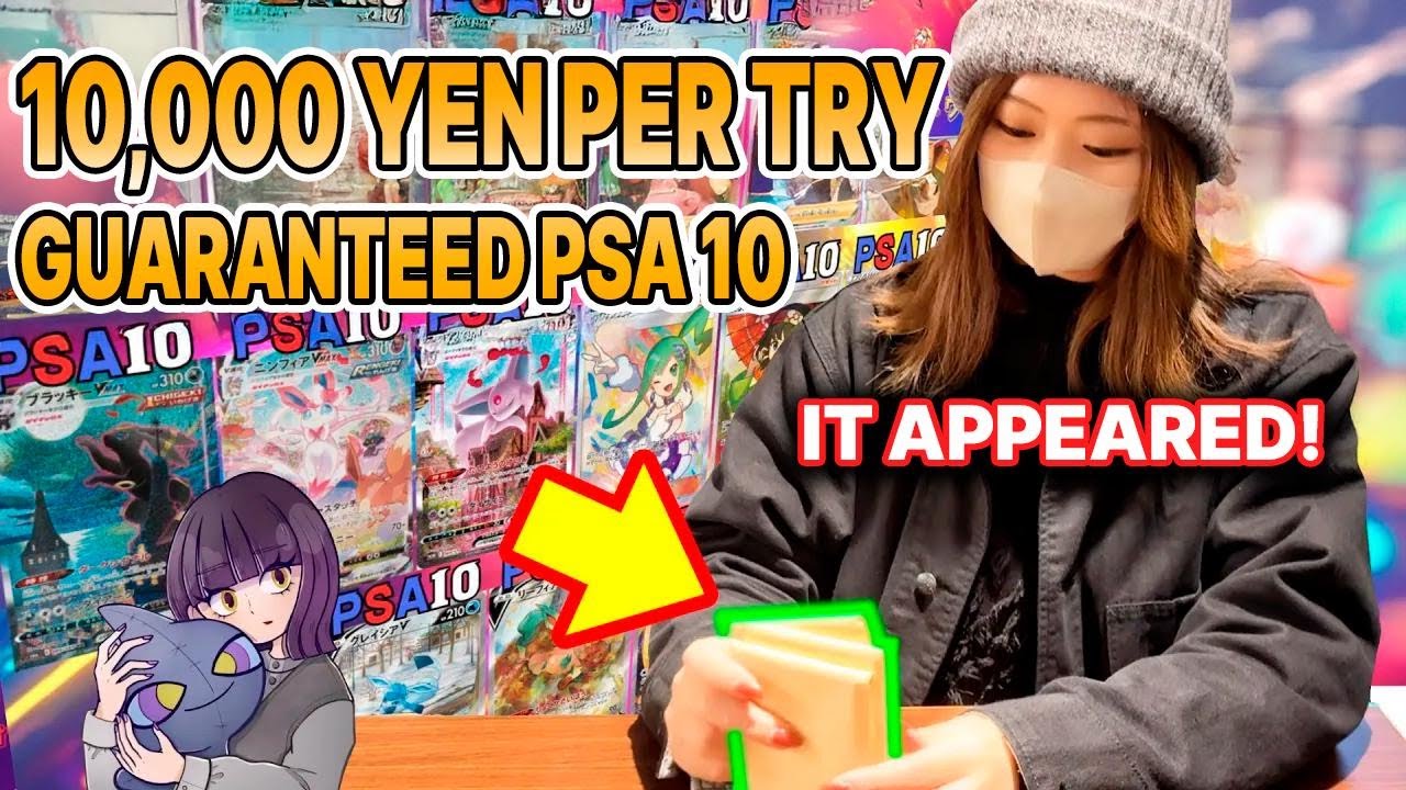 Pokémon Card Mystery Pack Hunt in Shibuya! Scored a PSA 10—Unboxing Surprises!