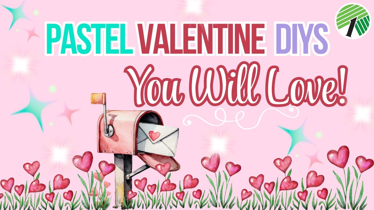 Let's Make Coordinating DIY Valentine's Day Decor Using Dollar Tree and Walmart Supplies #crafts