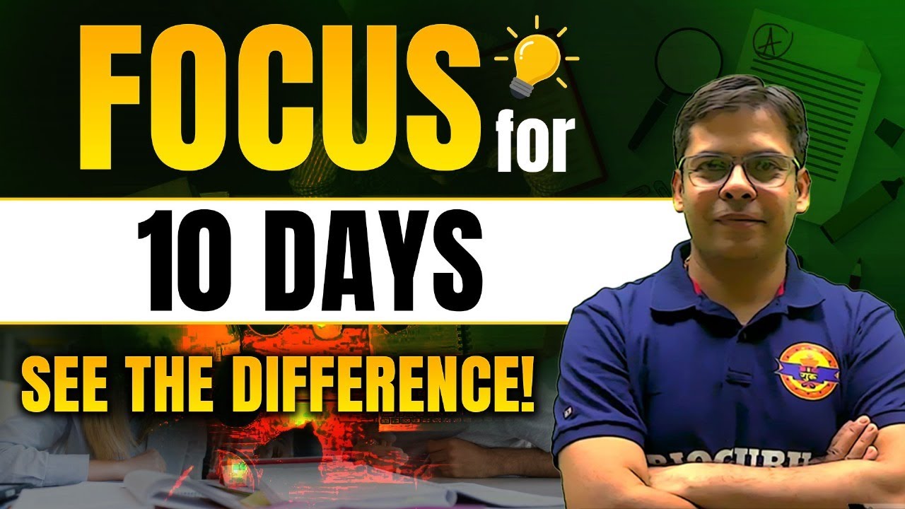 NEET Biology in 10 Days - ULTIMATE Study HACK! #neet2025