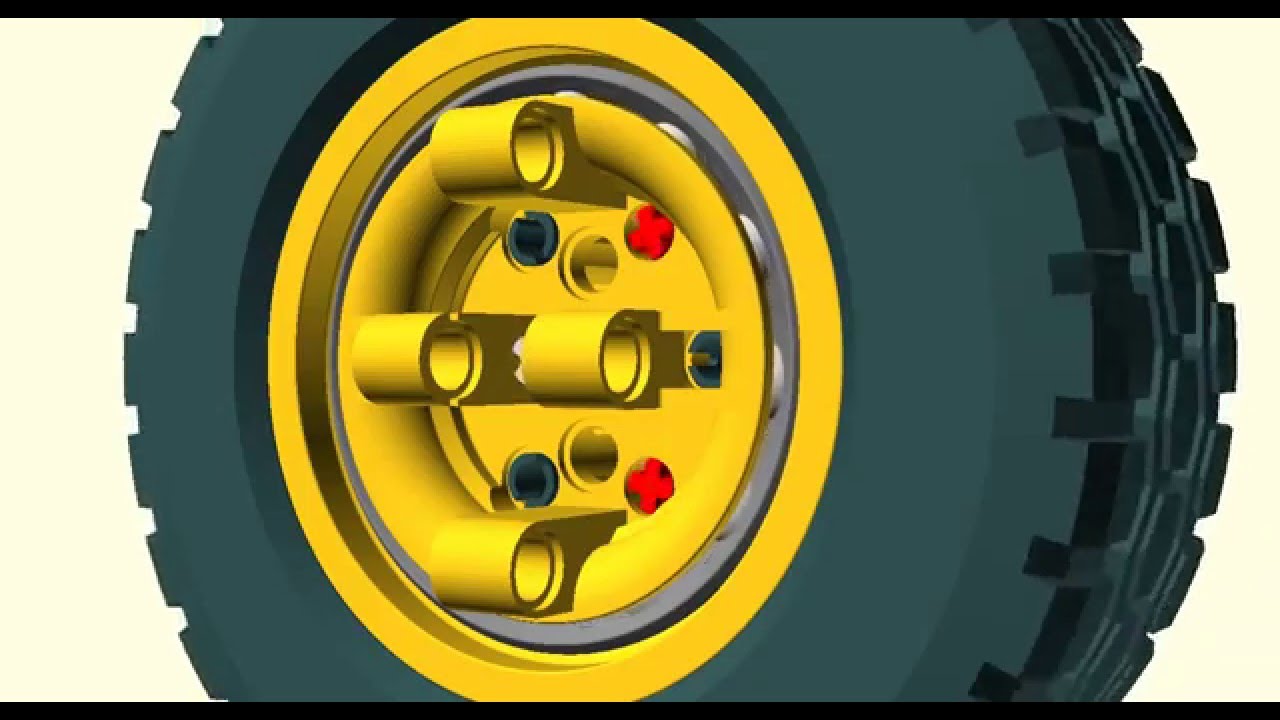 Planetary Wheel Hub - Compatible with LEGO Technic