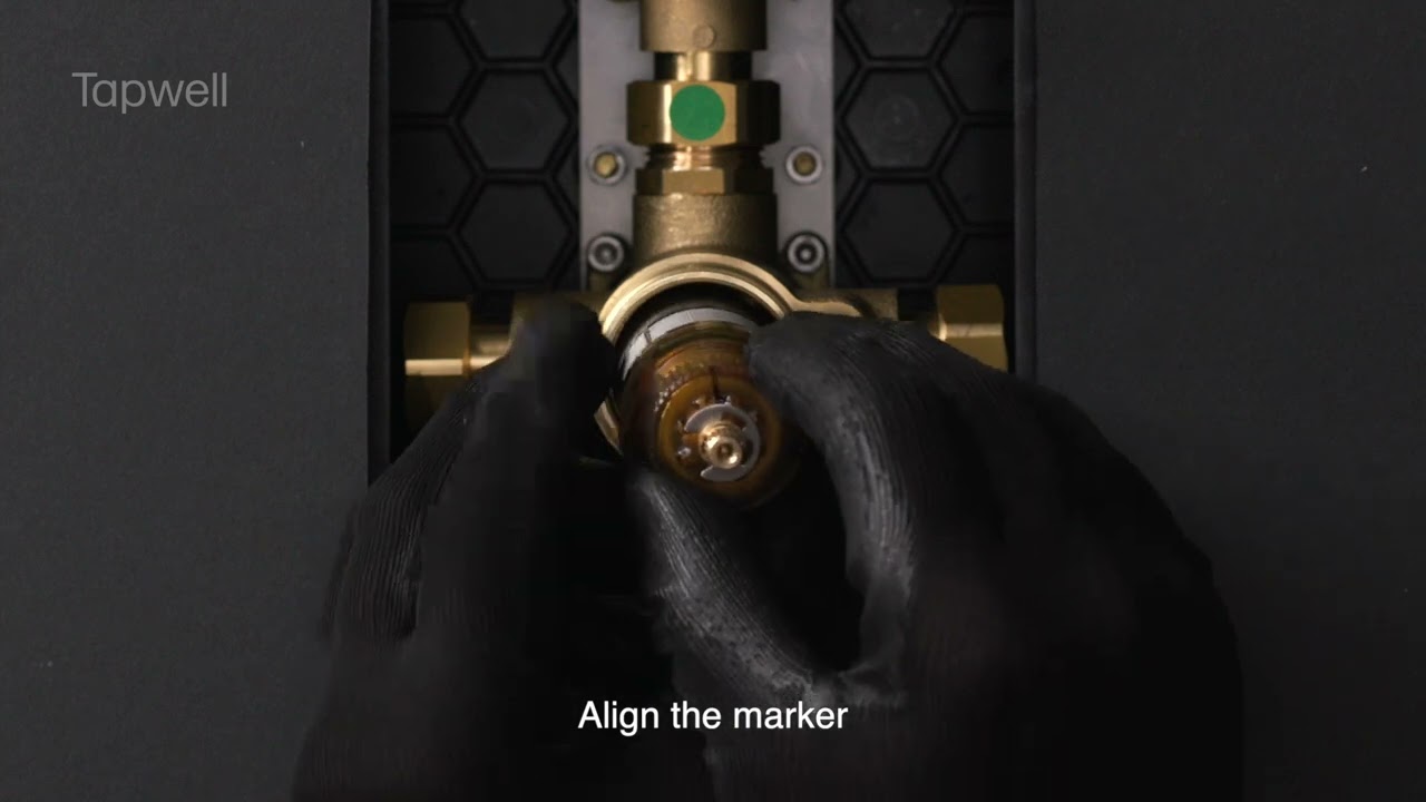 Tapwell replacing thermostatic cartridge built-in - Quick Tips