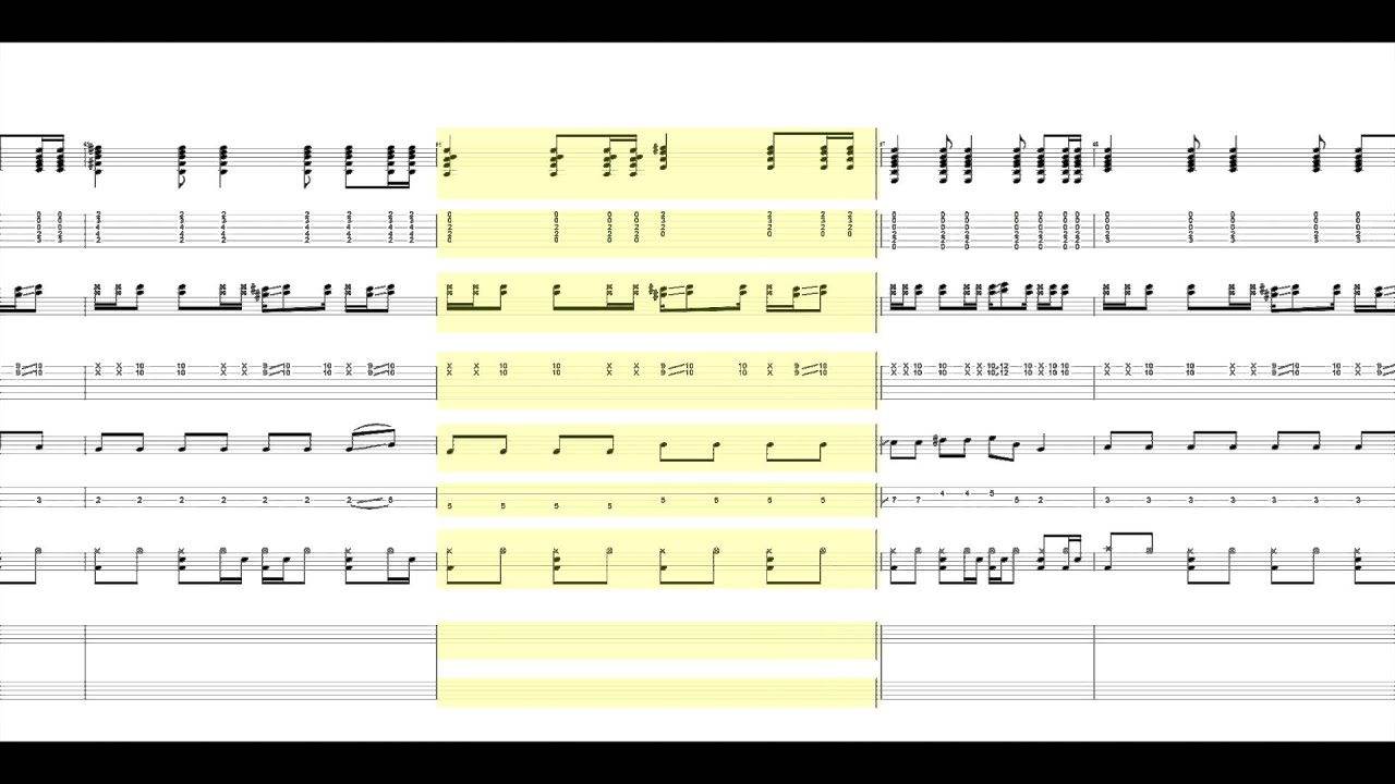 SCANDAL - Departure [TABS] [譜]