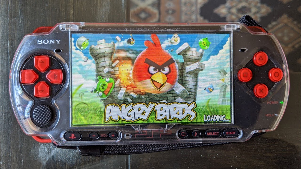 Angry Birds Gameplay PSP - HD 1080p