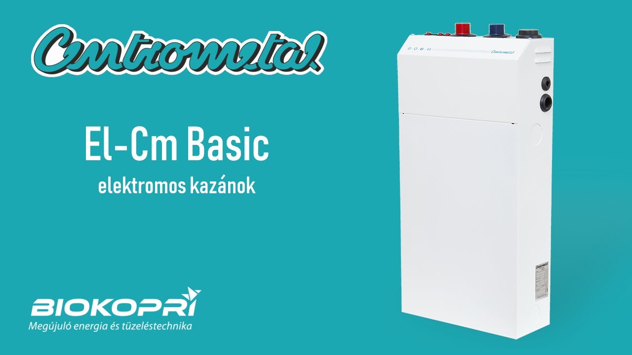 Centrometal El-Cm Basic elektromos kazán bemutató
