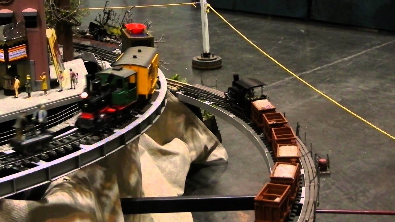 BAGRS Mobile Railroad at the TCA meet - March 2013 - Santa Clara