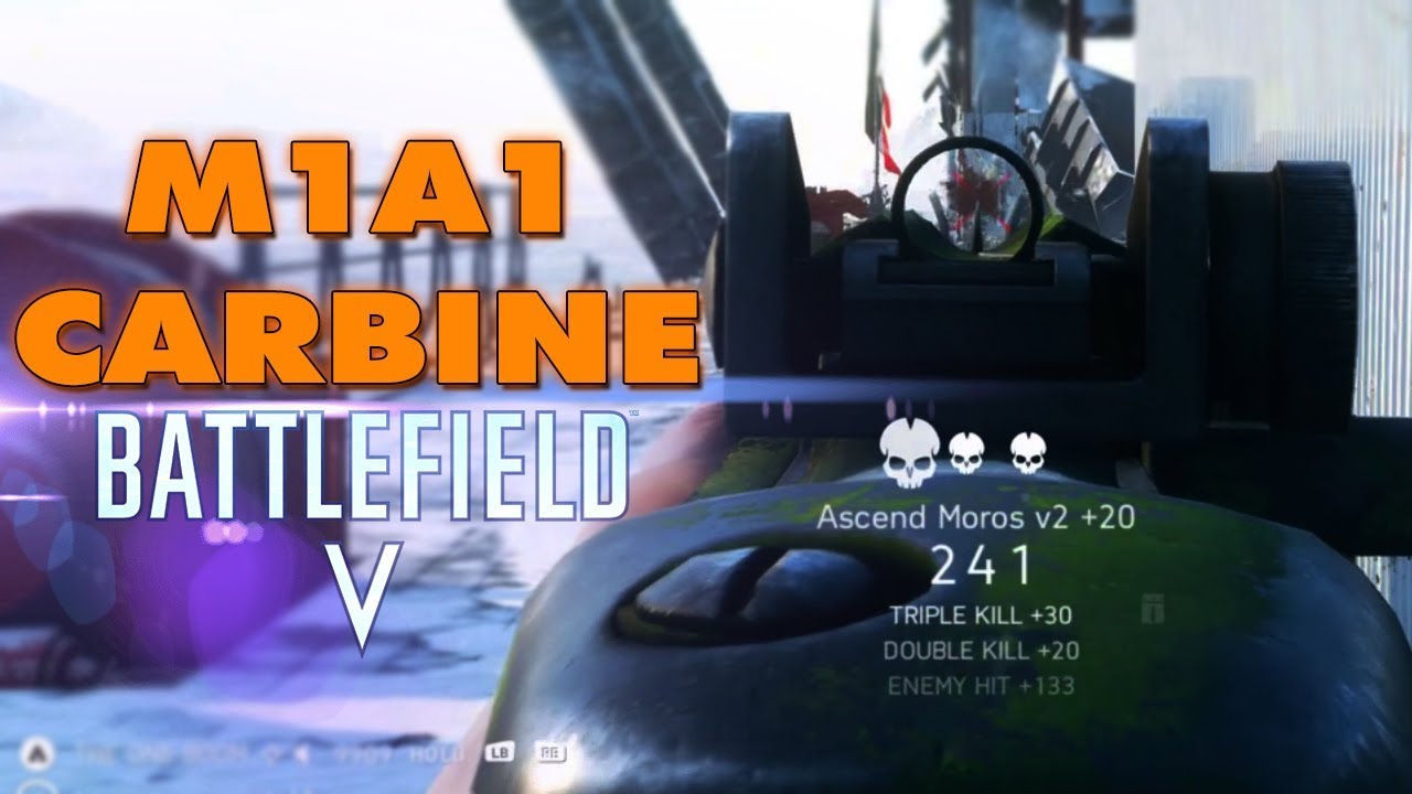 My Best Assault Weapon In Battlefield V: The M1A1 Carbine