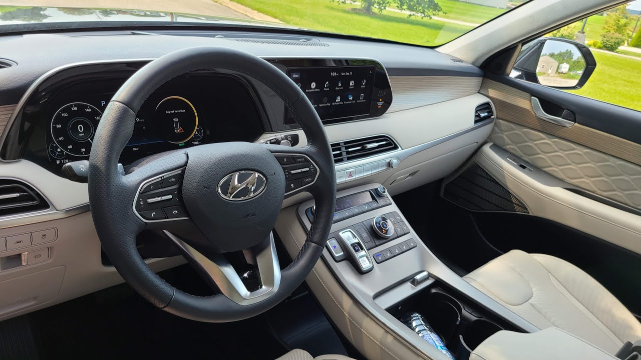 Интерьер Hyundai Palisade Calligraphy 2021 года | Подробный обзор