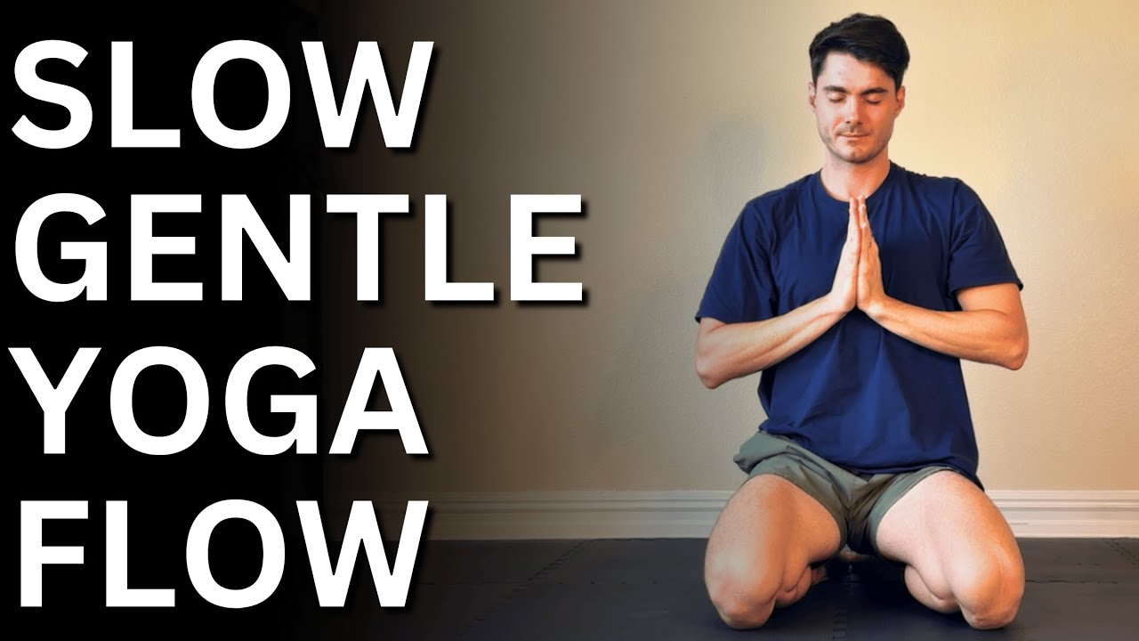 Slow Gentle Yoga Flow | Low Impact Beginner's Yoga | Sick Day Movement