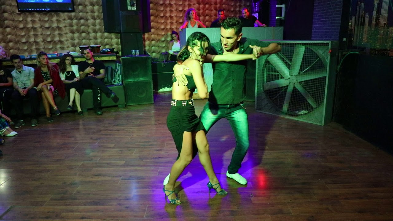 Michael Boy & ALINE Borges Zouk Demo at The Complex, Tel Aviv, Israel 28/10/17