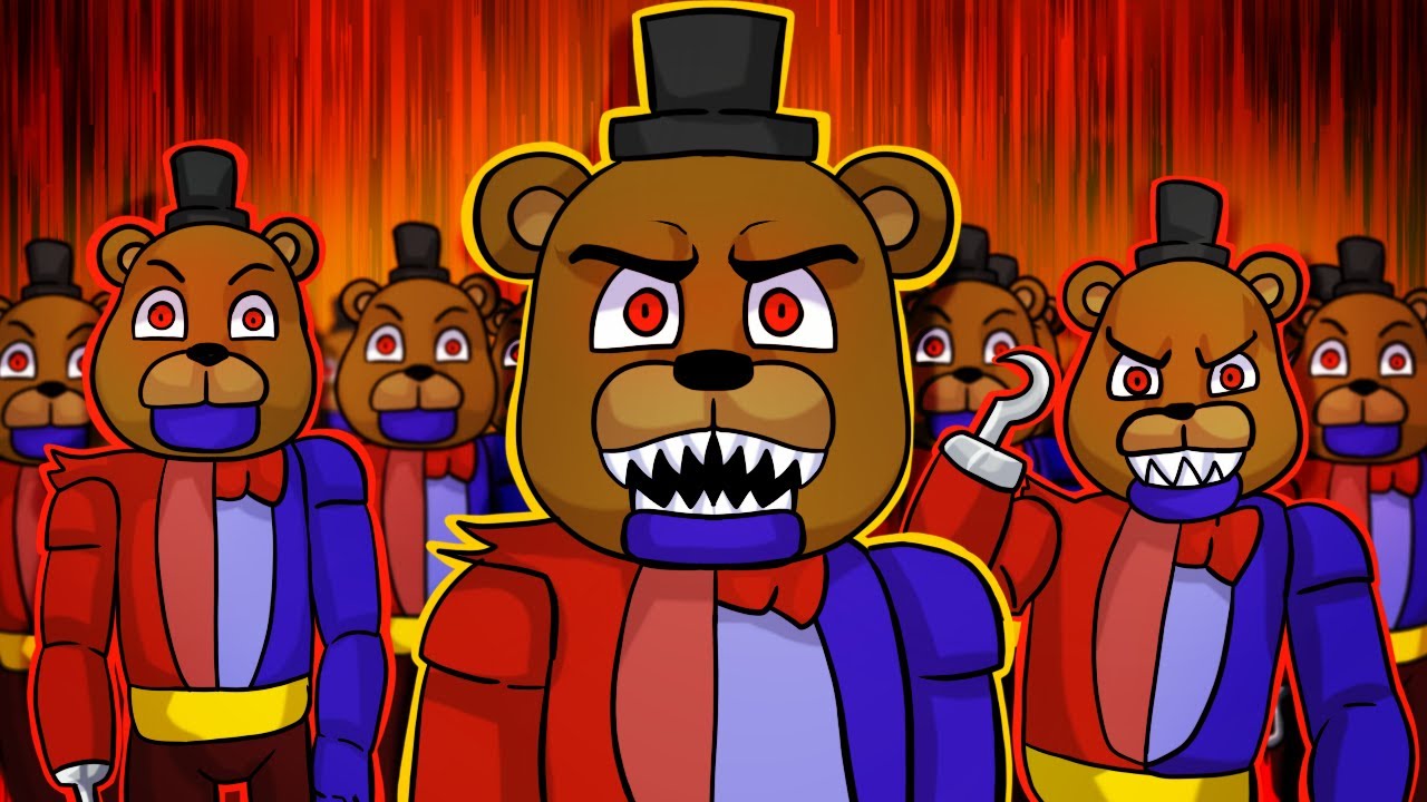 Creation and The Animatronic Clone Army Minecraft FNAF Movie
