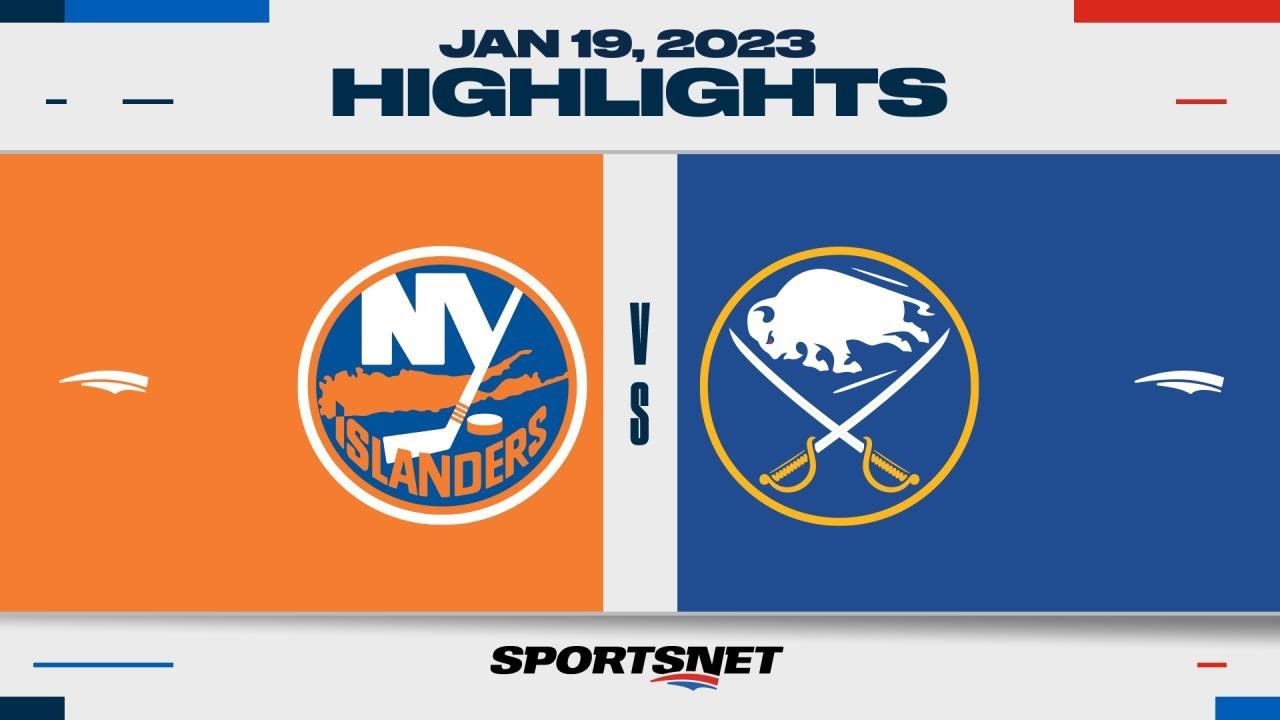 NHL Highlights | Islanders vs. Sabres - January 19, 2023