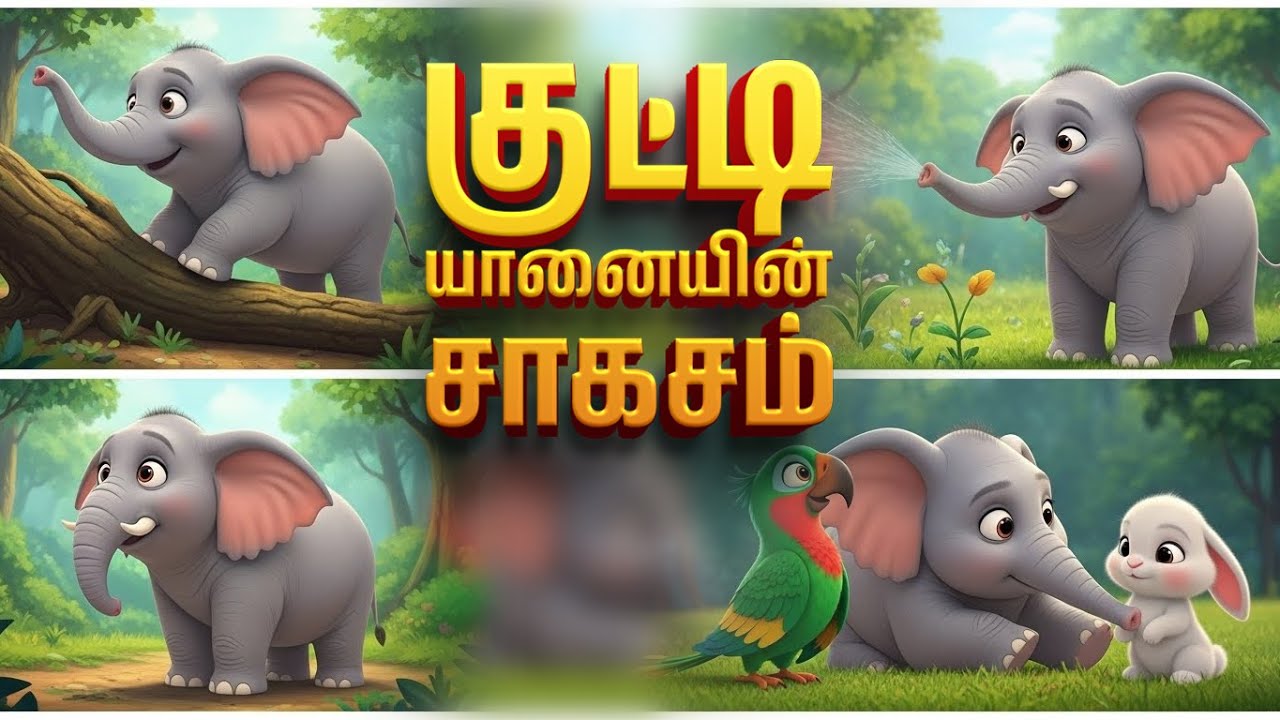 குட்டி யானையின் சாகசம்