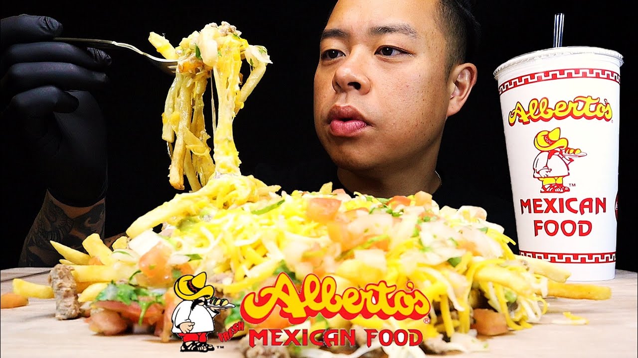 ASMR CARNE ASADA FRIES **BIG BITE COMPILATION**| ASMR_CRAVINGS