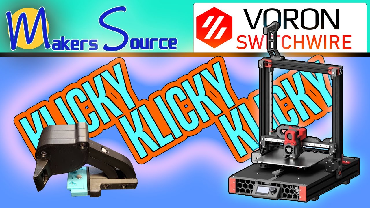 The Ender Switchwire - Klicky Klicky Klicky [not clickbait] #voron #switchwire #3dprinting