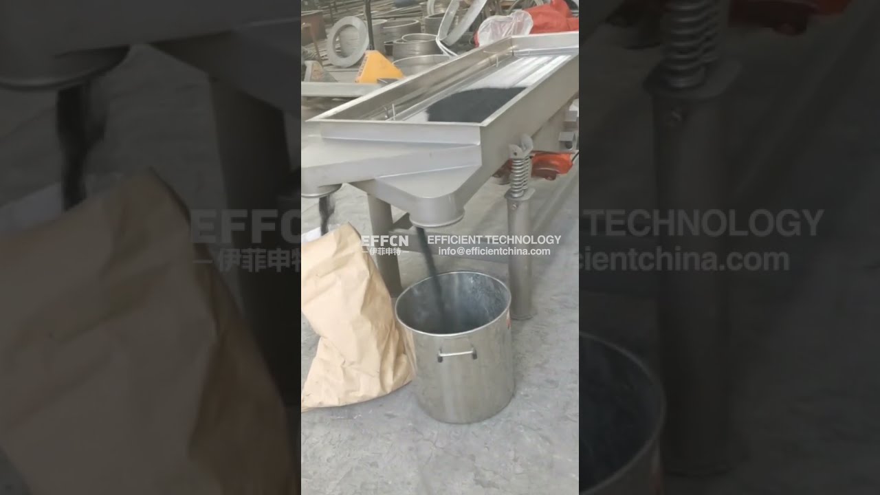 linear motion square vibrating screen sieve machine