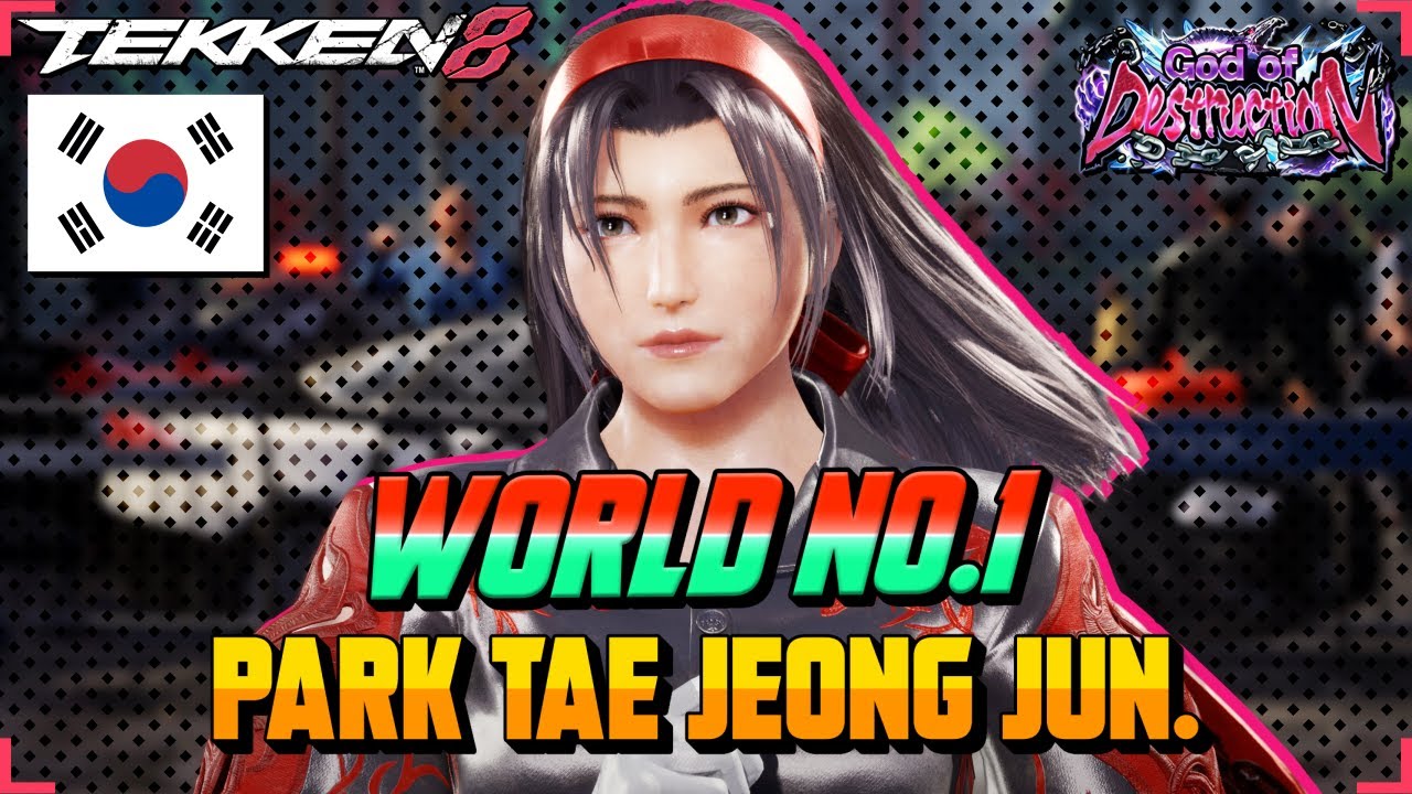 Park Tae Jeong (PTJ) World No. 1 Jun Kazama Is Unstoppable In Tekken 8!