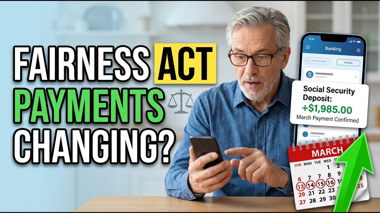 Social Security March Update: Fairness Act Payments, Schedule Changes & What You Must Know.