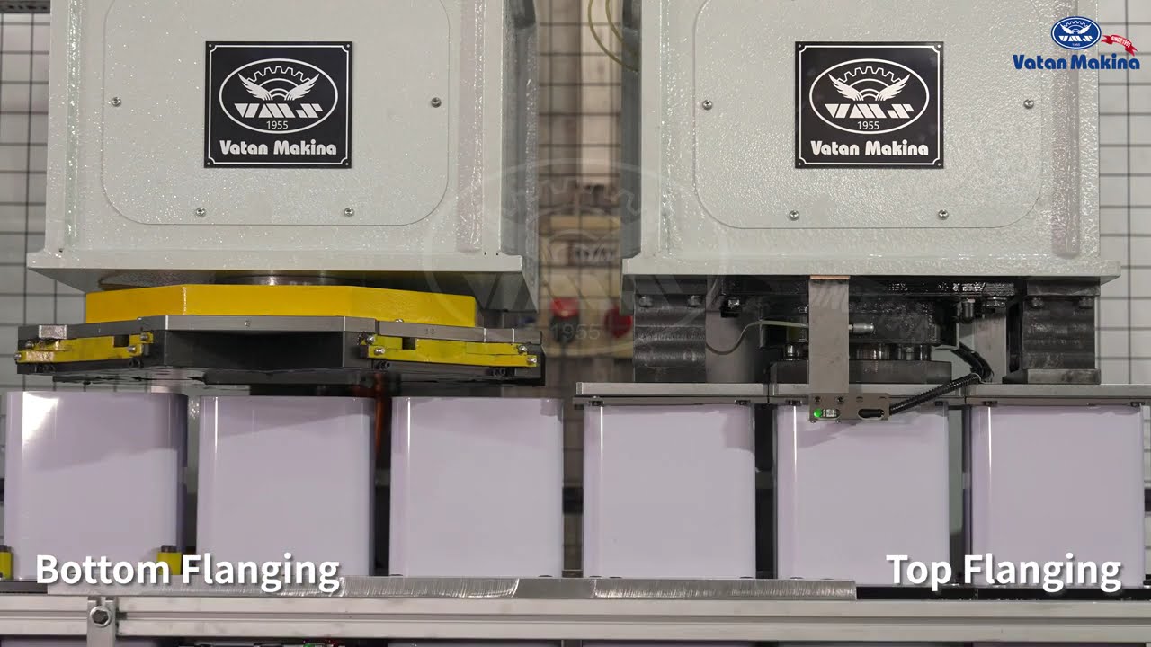 Fully Automatic Canbody Assembling Line – Expanding & Flanging Machine